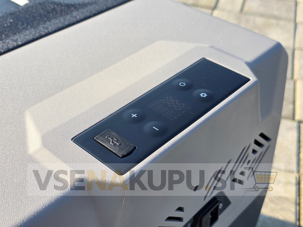 12V kompresorski hladilnik za avto CoolBox 40L – 12/24/220V za kampiranje in avtodom