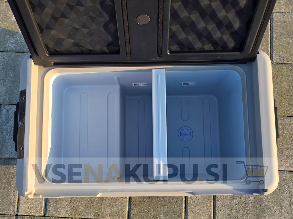 12V kompresorski hladilnik CoolBox 45L dvoconski – 12V/24V/220V