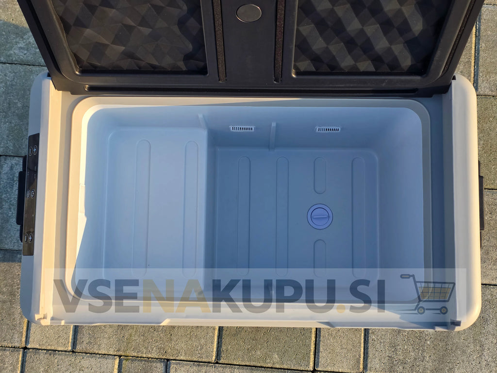 12V kompresorski hladilnik CoolBox 45L dvoconski – 12V/24V/220V