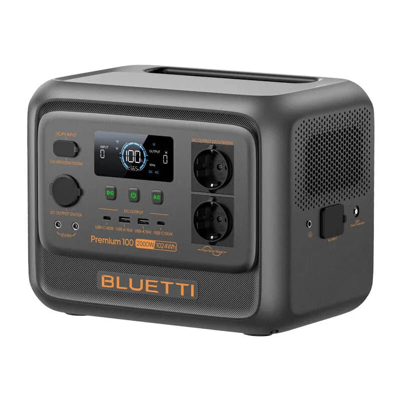 BLUETTI Premium 100 V2 Prenosna polnilna postaja 1800W 1024Wh