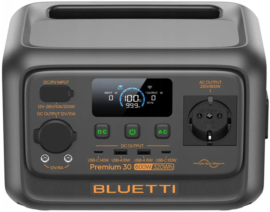 BLUETTI Premium 30 V2 Prenosna polnilna postaja 600W 320Wh