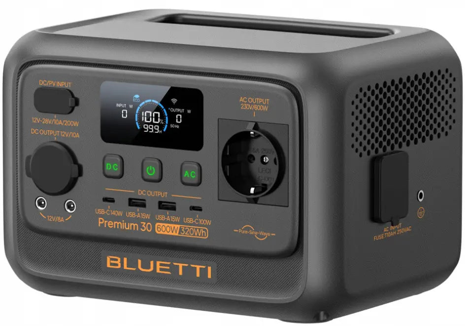 BLUETTI Premium 30 V2 Prenosna polnilna postaja 600W 320Wh