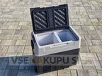 Dvoconski kompresorski hladilnik CoolBox 55L- 12V/24V/220V – za avto, kamp in dom