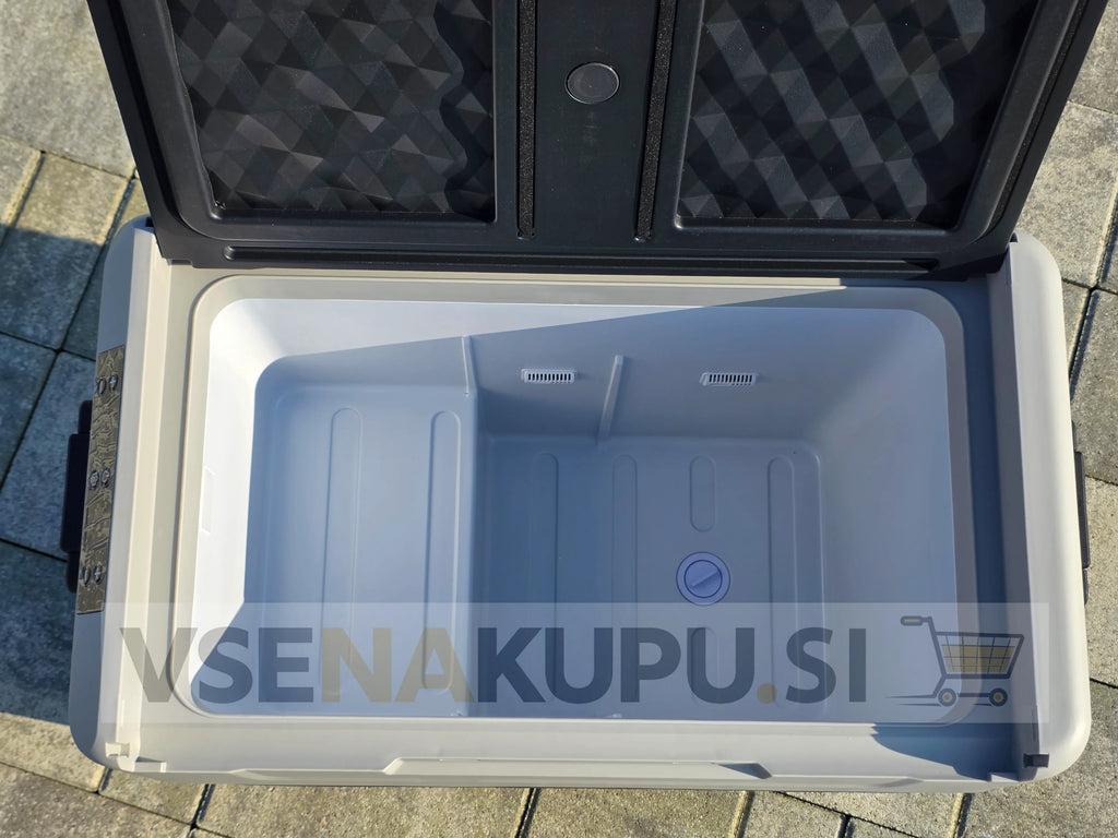 Dvoconski kompresorski hladilnik CoolBox 55L- 12V/24V/220V – za avto, kamp in dom