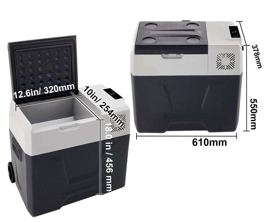 Enoconski kompresorski hladilnik CoolBox 50L - 12V, 24V, 220V