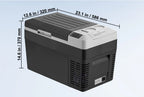 12V kompresorski hladilnik CoolBox 25L - 12V, 24V, 220V