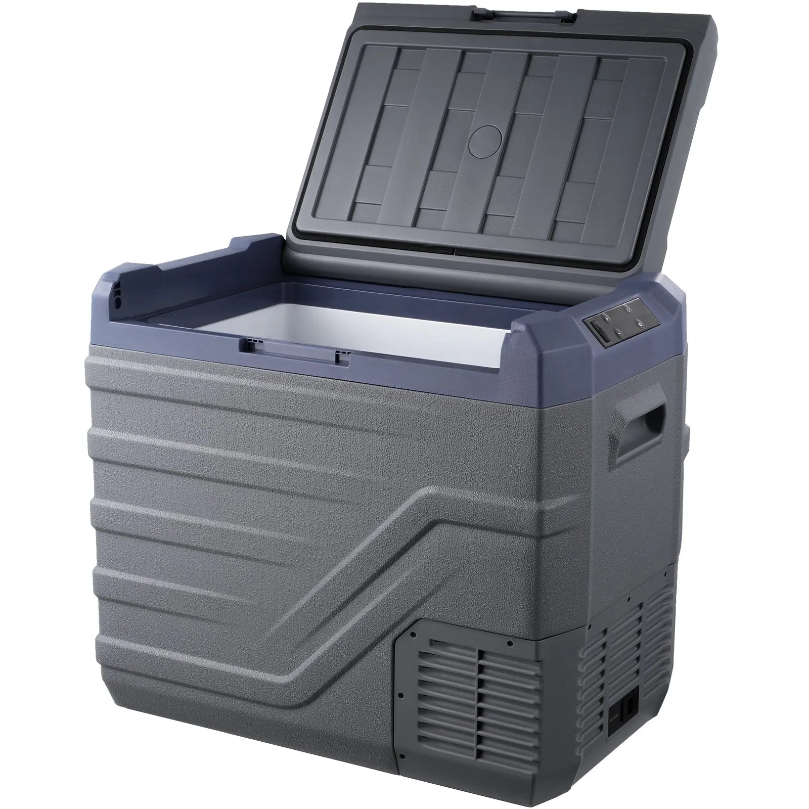 Kompresorski hladilnik 45L 12V/24V/220V – prenosni avto hladilnik do -20 °C
