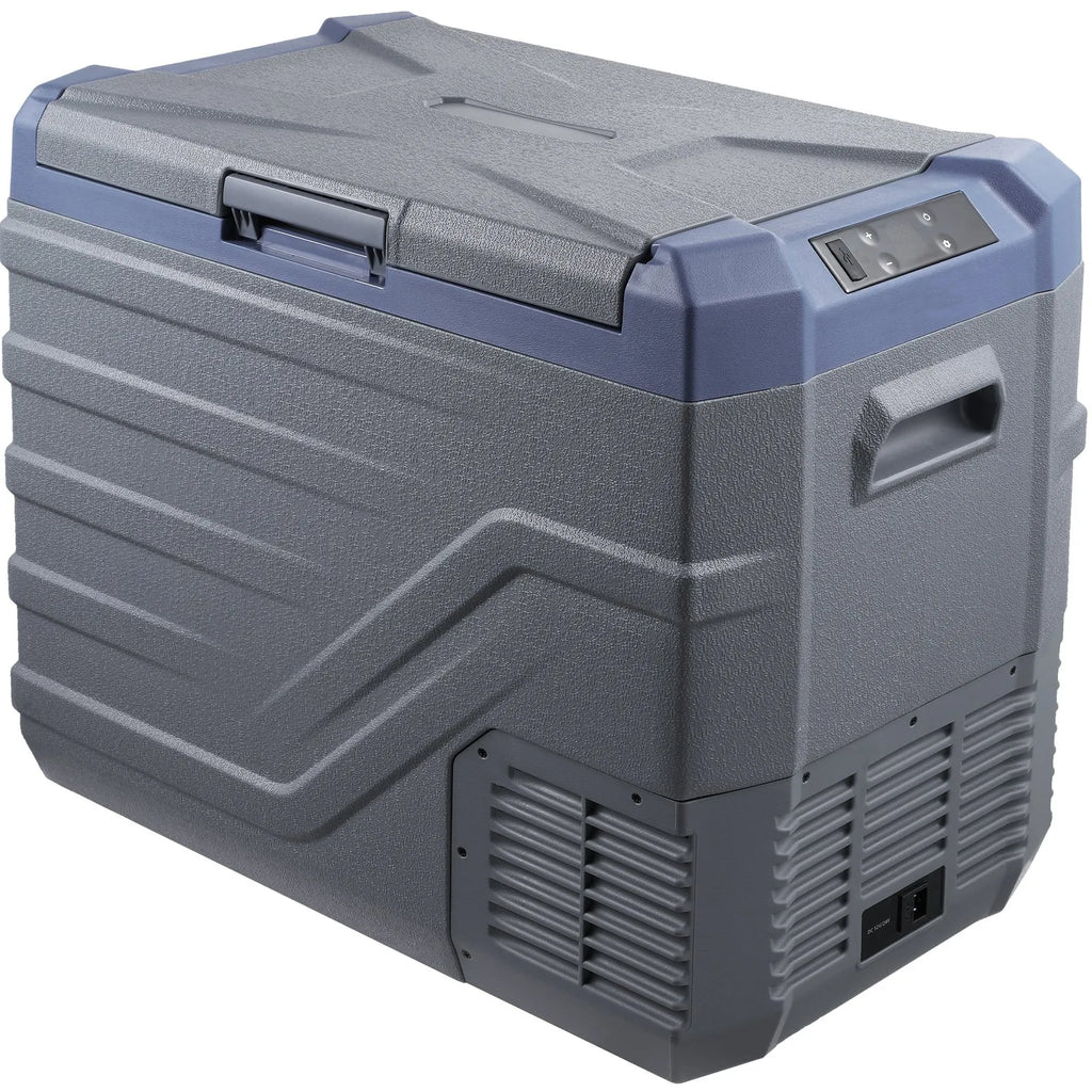 Kompresorski hladilnik 45L 12V/24V/220V – prenosni avto hladilnik do -20 °C