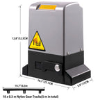 Pogonski motor za drsna vrata - do 1800kg - 750W - 5m tirnica