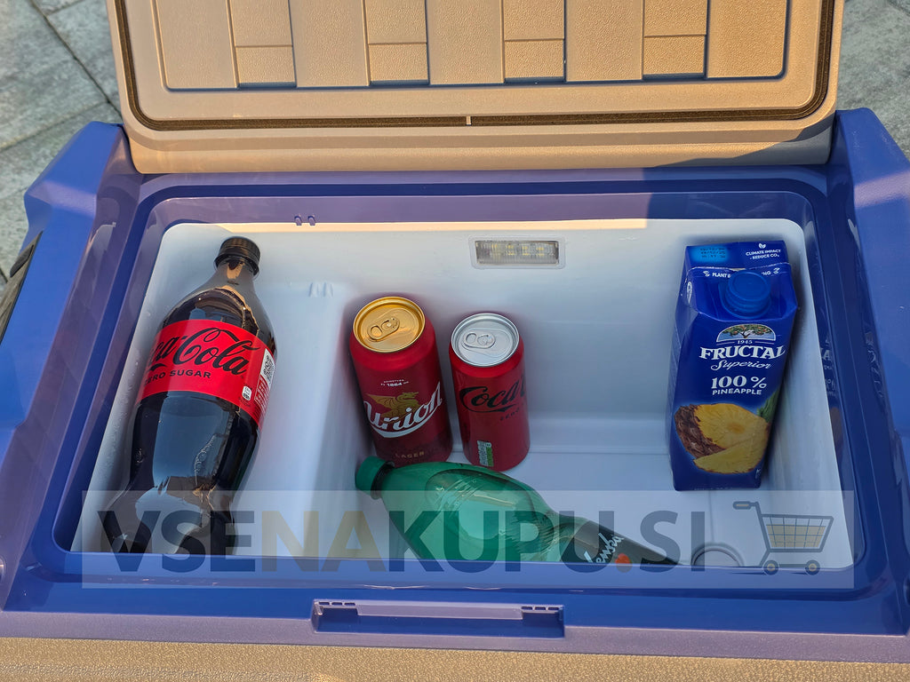 Prenosni kompresorski hladilnik CoolBox 30L - 12V, 24V, 220V