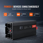 Pretvornik napetosti 12V na 220V Pure Sine 3000W | SG-3000