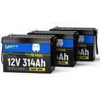 WattCycle 12V 314Ah Mini LiFePO4 baterija z Bluetoothom