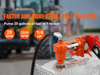 Prikaz črpalke s podatki 20 GPM, 3000 vrtljajev in 1/4 HP