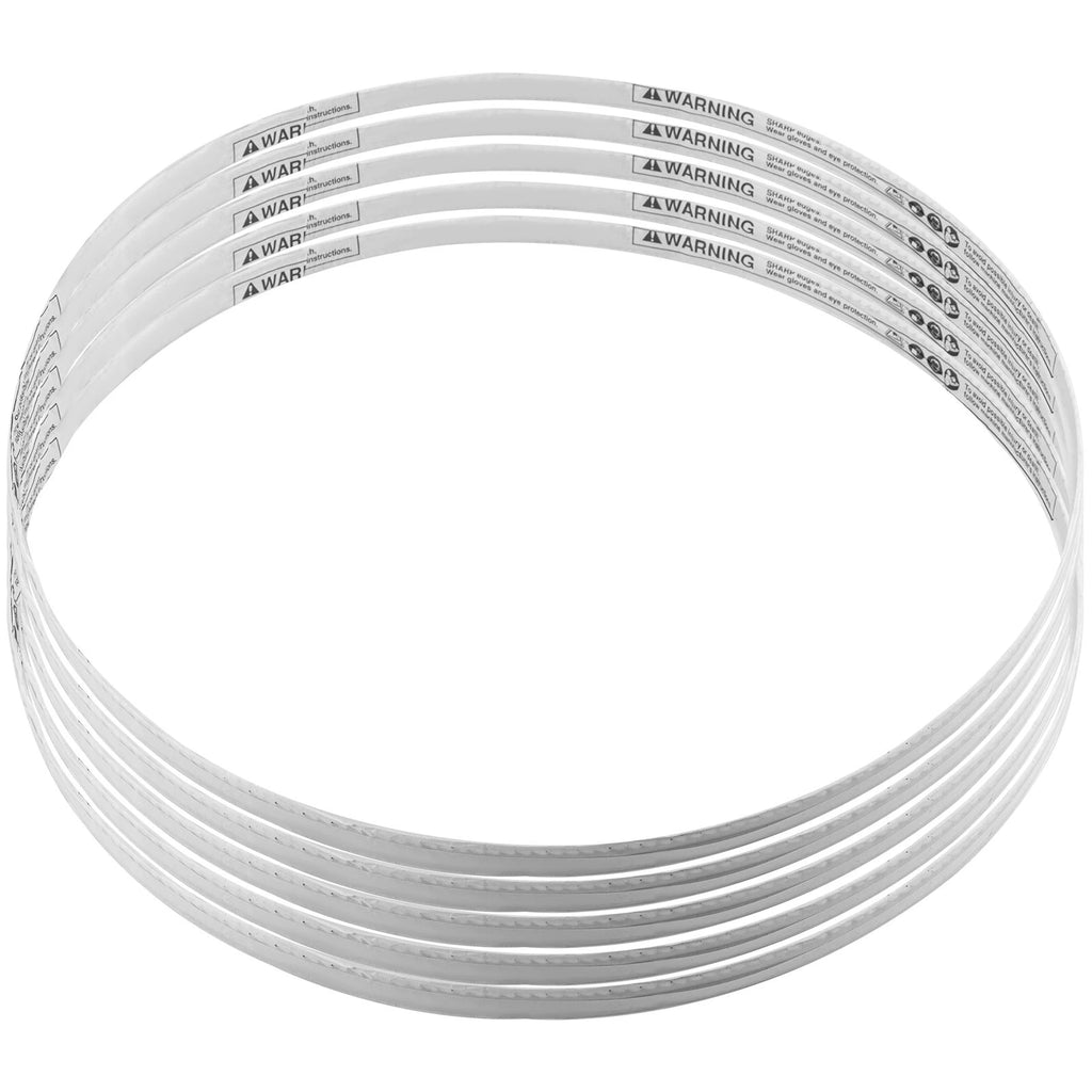 Poševni pogled na komplet petih listov – komplet 1650 mm