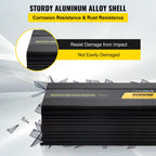 Grafika rebrastega aluminijastega ohišja – 5000 W