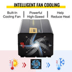 Dodatni prikaz hlajenja in vgrajenega ventilatorja – 5000 W