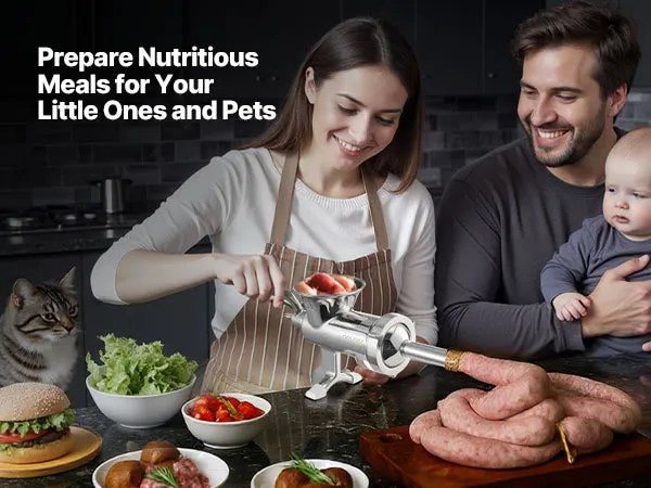 Ročni mlinček za meso iz nerjavnega jekla – prikaz 20