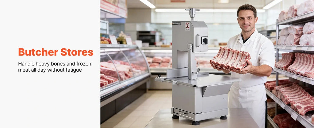Prikaz namestitve žage v mesnici – 2200 W